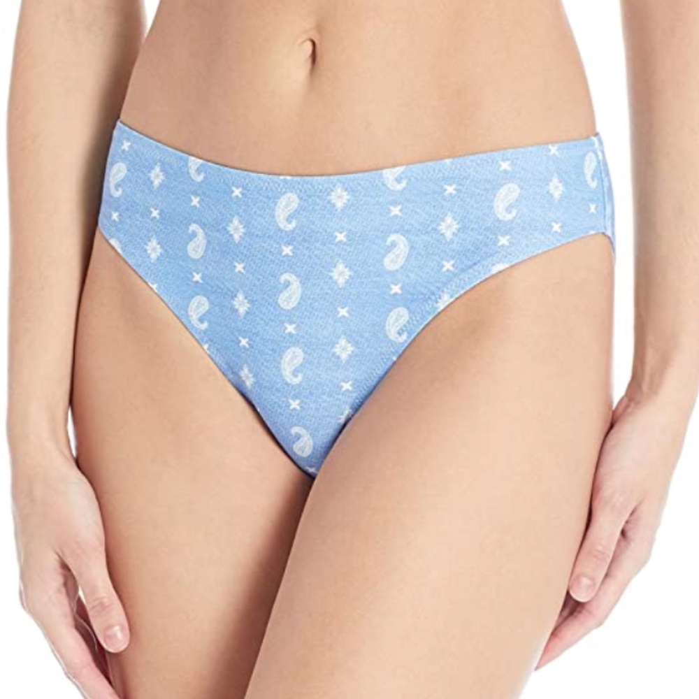 MINKPINK Brandy Mid Rise Bikini Bottom Swim  SZ S